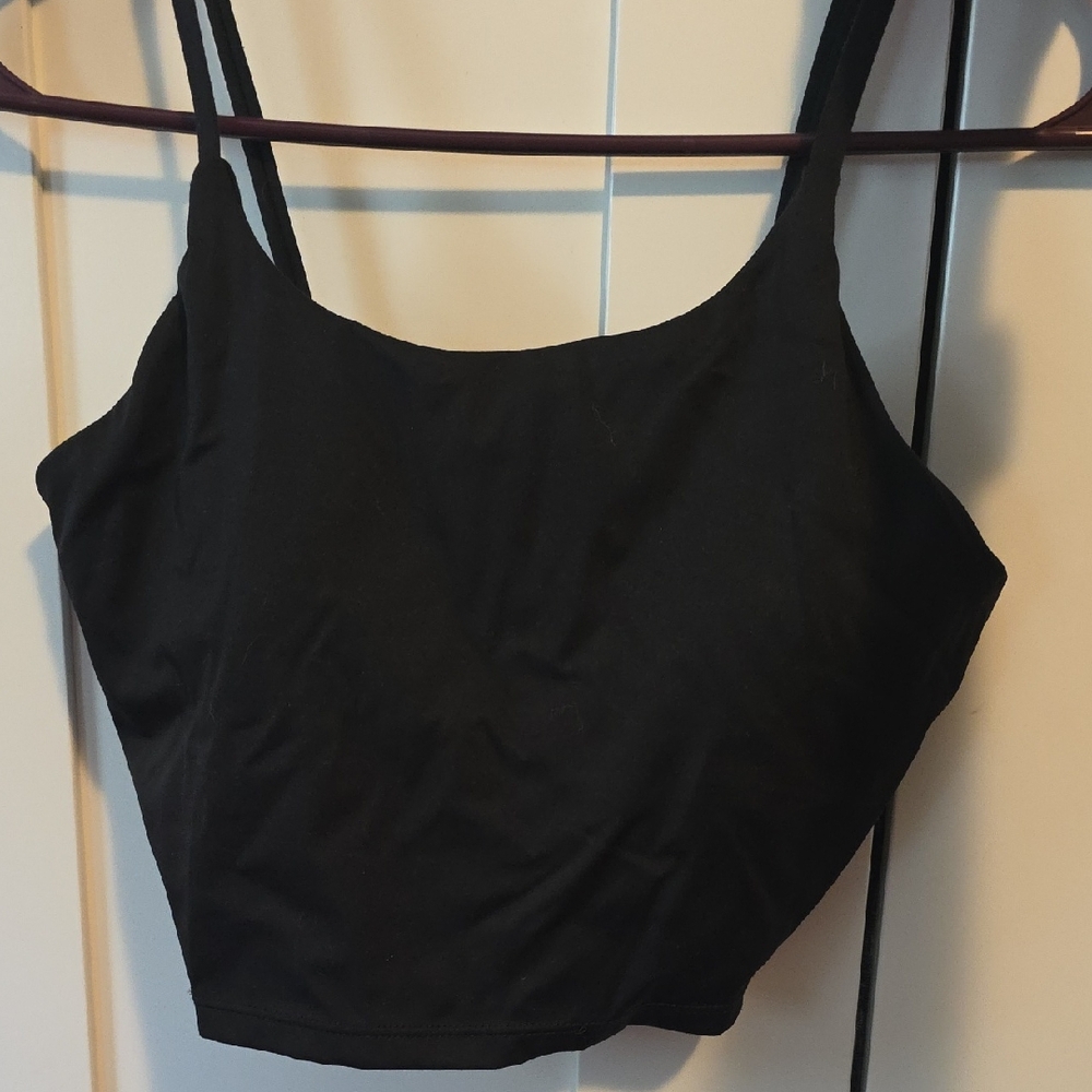 HALARA Black Strappy Sports Bra